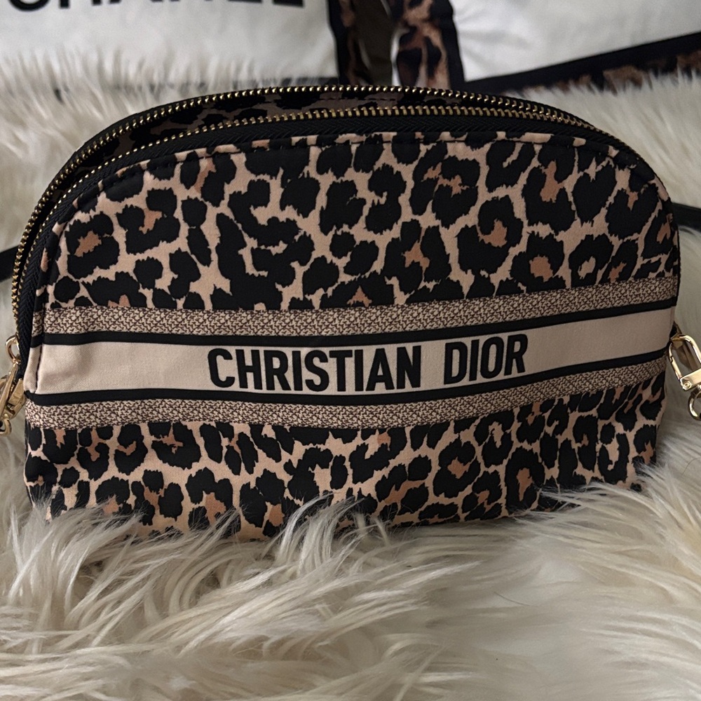 Dior Leopard Print Crossbody Bag- gift with purchase!